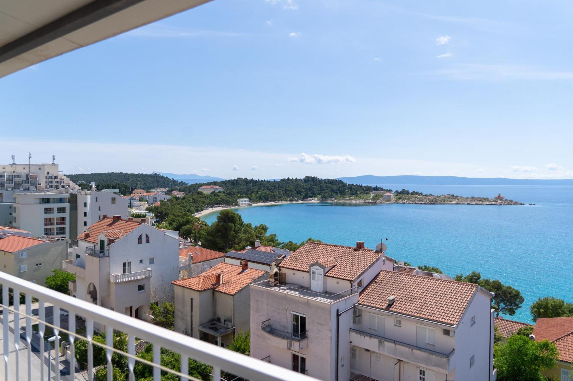 Apartment 30 M From Beach,Makarska,Marija Luaran gambar